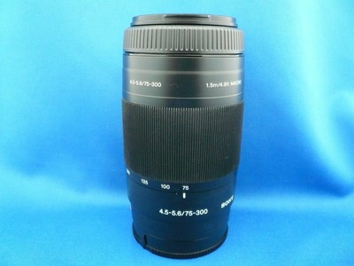 Secondhand Nami E Sony 75 300mm F4 5 5 6 Interchangeable Lenses Ebay