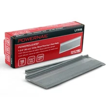 Powernail L17518 18-Gauge 1-3/4-Inch Length L-Cleat Flooring Nails (1000 ct)