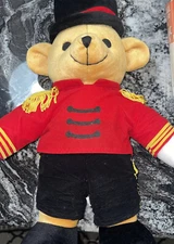 F A O Schwarz Christmas Marching Bear Plush