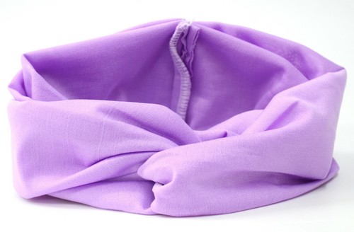 Diadema deportiva turbante nudo torcido lisa elástica banda para el cabello elástica gimnasio yoga - Imagen 12 de 31
