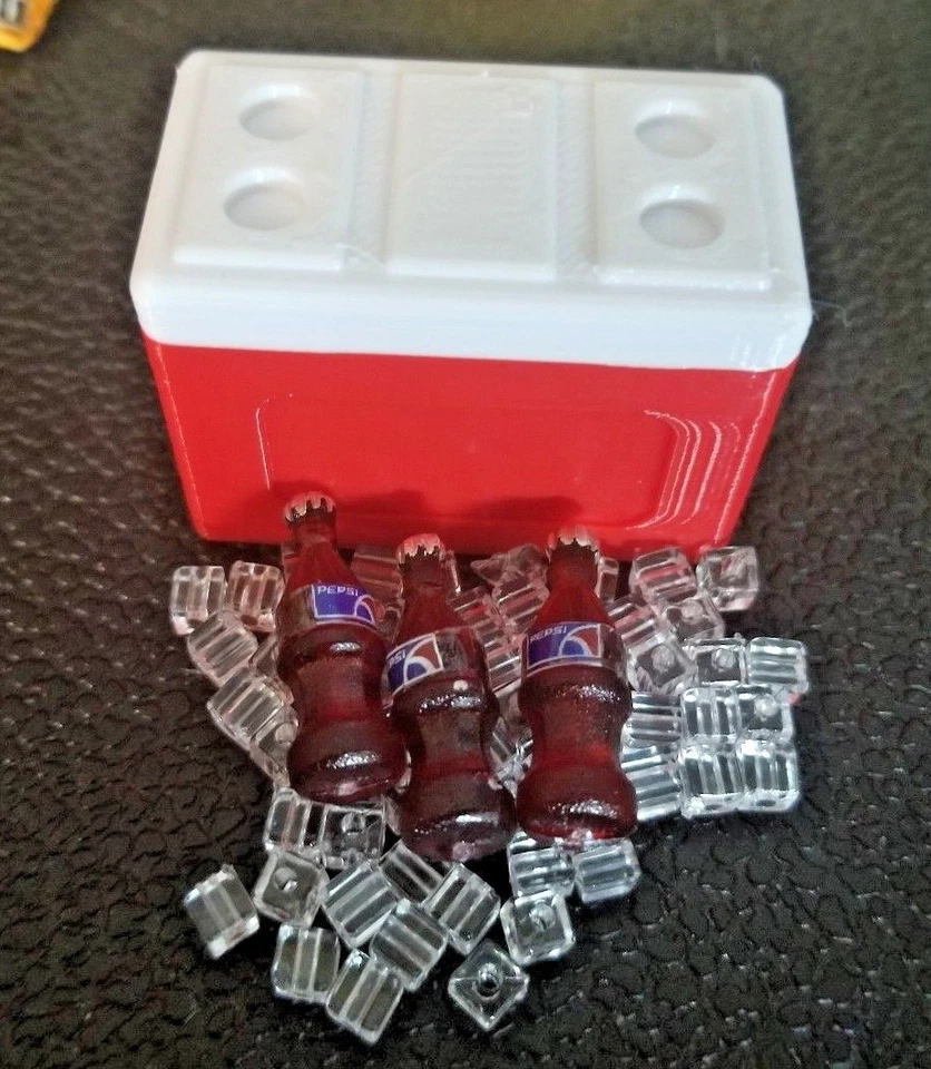 Choose Cooler Addons RC 1/10 Scale Ice Soda Cola Pepsi Rock Crawler Accessories - Image 2 of 2