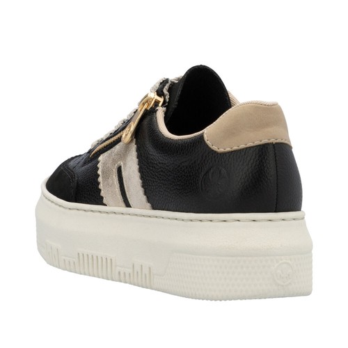 Zapatillas Mujer RIEKER Cuero LIGERAS COMO UNA PLUMA - Imagen 3 de 10
