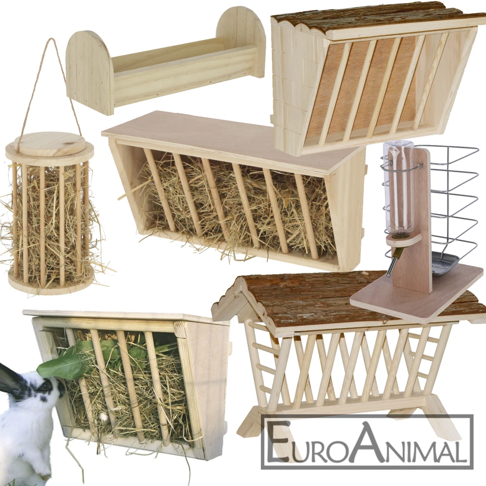 KERBL Heuraufe Kaninchen Raufe Meerschweinchen Nager Futterraufe Futtertrog Futternapf