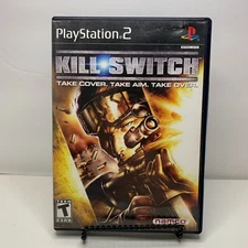 Kill Switch (Sony PlayStation 2, 2003) PS2 Complete CIB Black Label--NAMCO--