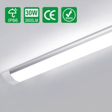 3FT LED Strip Light Batten Tube Light Cool White Office Shop Garage Ceiling Lamp