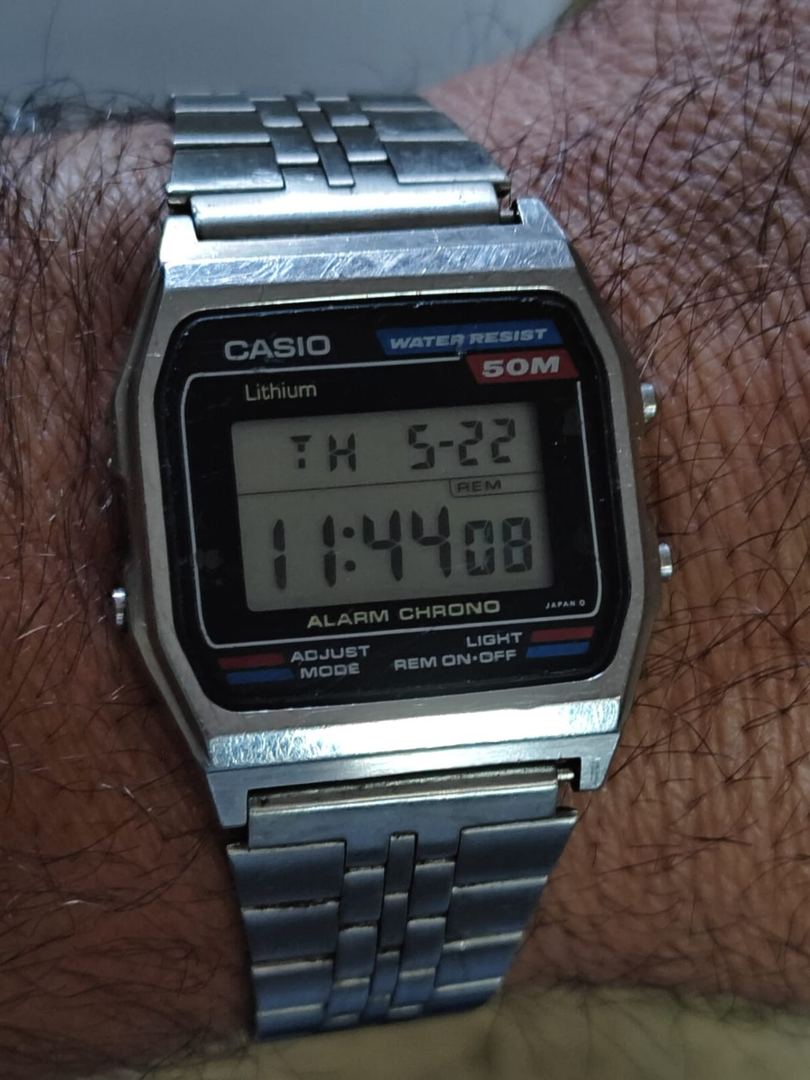 Vintage Vintage Casio W-38 mod 549 watch made in Japan 1986 Work