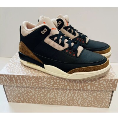 Nike Air Jordan 3 Retro Black Desert Elephant Cement 1 4 11 CT8532-008 Sz 9.5