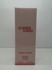 Giorgio Armani Summer Mania 2.5 Oz 75ml Spray Eau Fraiche For Women
