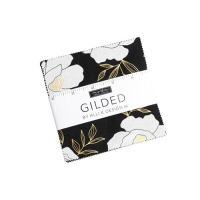 Gilded By Alli K Design For Moda - Charm Pack