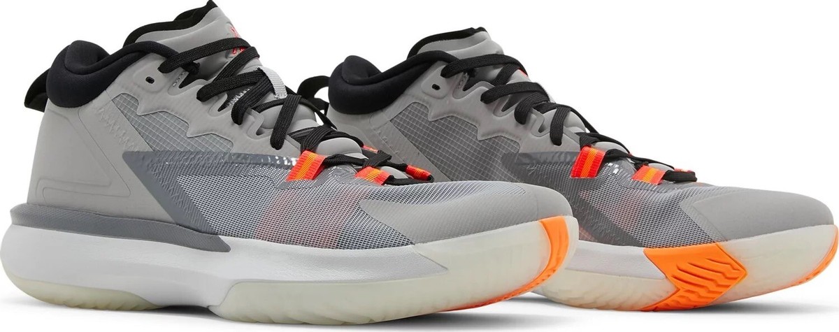 Nike Jordan Zion 1 Smoke Grey Orange Mens Size 11 DA3130 008