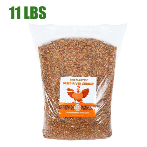 LOT Dried River Shrimp Natural High Protein for Chicken Turtles Reptiles Birds - Picture 18 of 21