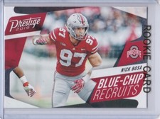 NICK BOSA ROOKIE CARD 2019 Prestige Football Blue Chip Recruits OHIO STATE RC!