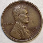 1928-D Lincoln Wheat Cent Extremely Fine XF Coin #14212