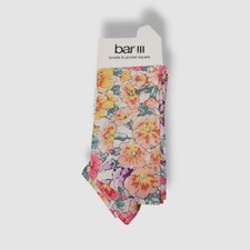 Bar Iii Men's Pink Floral Pocket Square