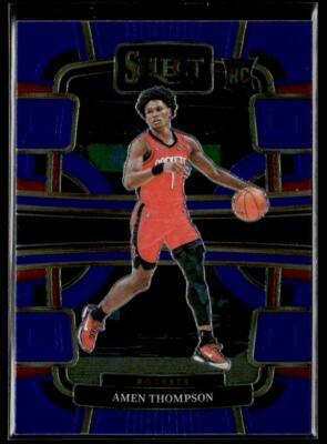 2023-24 Panini Select #96 Amen Thompson Blue (Retail Base) JC | eBay