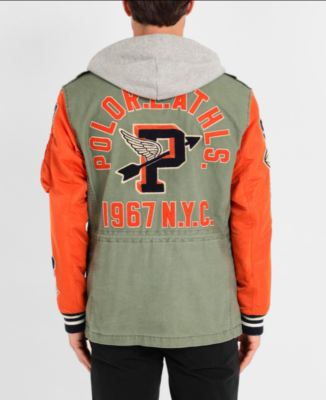 RalphLauren ボクシーフィット デストロイドヘム フィールドジャケット ボクシー フィット デストロイドヘム フィールド ジャケット