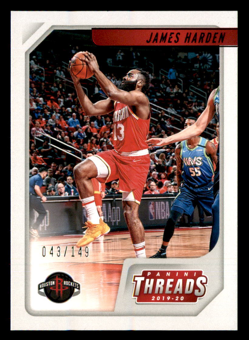 2019-20 Panini Chronicles Red #83 James Harden SN #/149