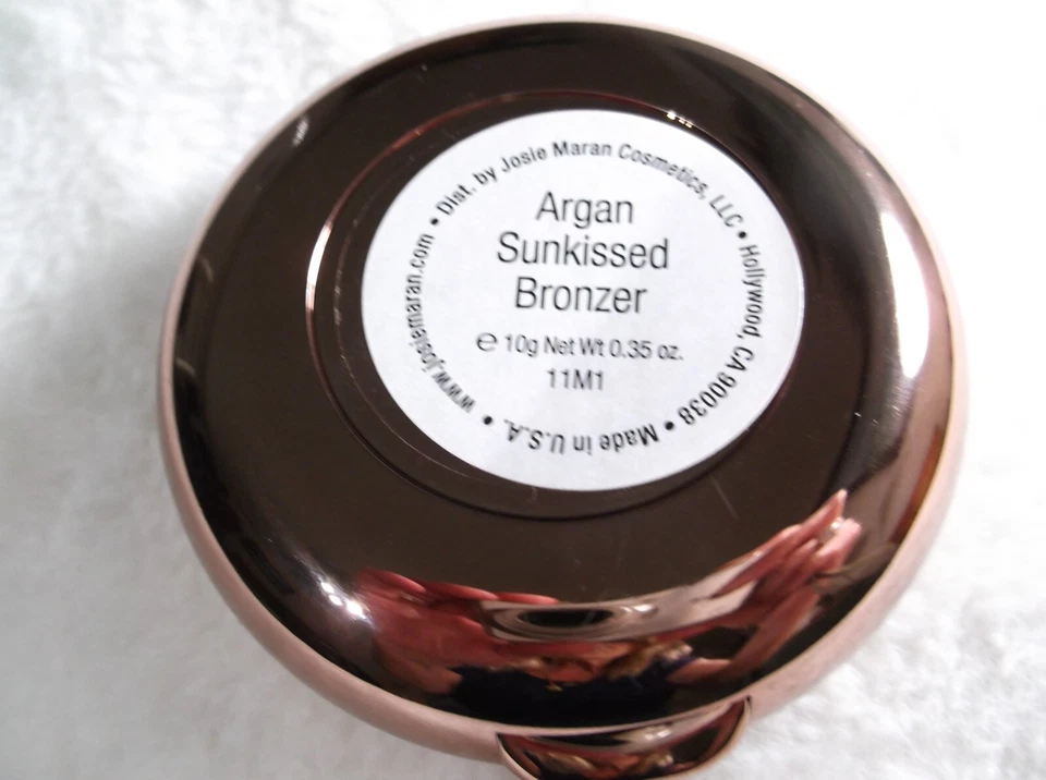 Josie Maran Argan Sunkissed Bronzer 0.35 Oz. Full Size New - Image 2 of 3