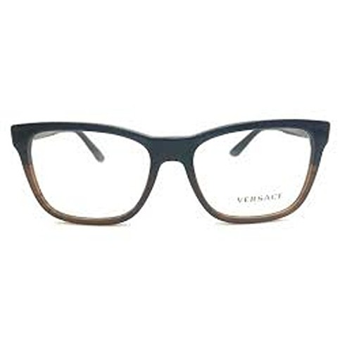 Versace VE3243-5117-55 Black Havana Fade Demo Lens Men's Eyeglasses | eBay