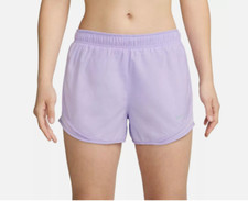 Nike Women's XL Tempo Brief-Lined Running Shorts in Violet
