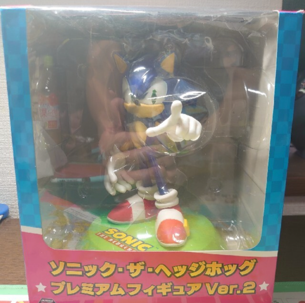 未開封】ソニック・ザ・ヘッジホッグ プレミアムフィギュアVer.2