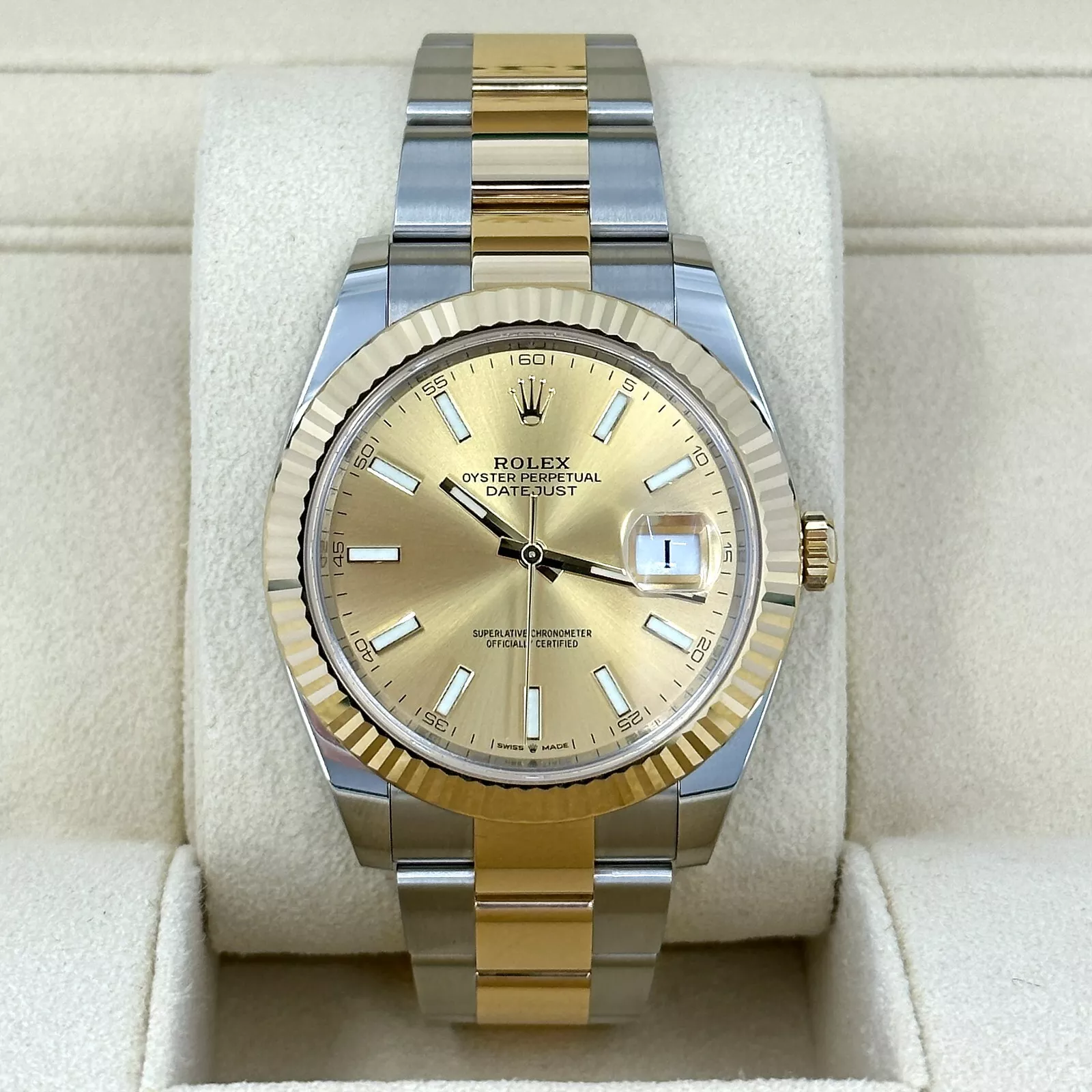 Rolex Datejust 41, 18k Yellow Gold, Oystersteel , Ref Rolex Datejust 41, 18k Yellow Gold, Oystersteel , Ref