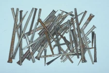 54 Original Antique IRON NAILS Authentic 1800s Art/Picture Frame Hardware 6Sizes