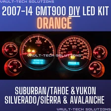 LED GAUGE CLUSTER UPGRADE KIT SILVERADO SIERRA TAHOE SUBURBAN YUKON 07-2014 DIY