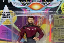 1992 Star Trek TNG Commander Riker figure MOC