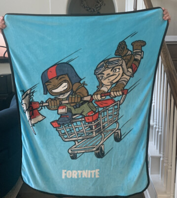 Epic Games Fortnite SUPER Soft COMFY Fleece Throw Blanket 50