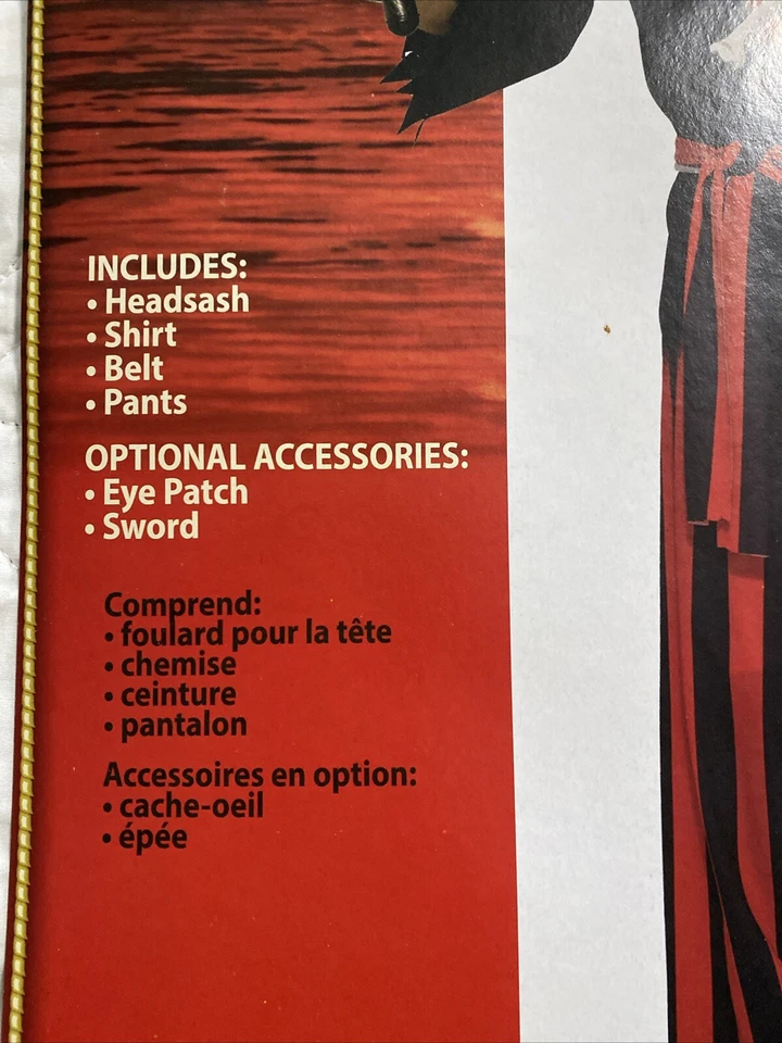 Forum Child's Pirate Matey костюм, большой (12-14) пират первый товарищ скрещенные кости - Изображение 3 из 3