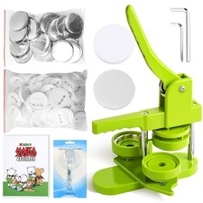 Button Maker Machine 58mm Pin Installation-Free DIY Pin Badge Button Maker Pr...