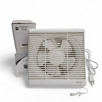 SAILFLO 12'' Window/Wall Shutter Exhaust Fan Reversible Airflow Blind Ventilation