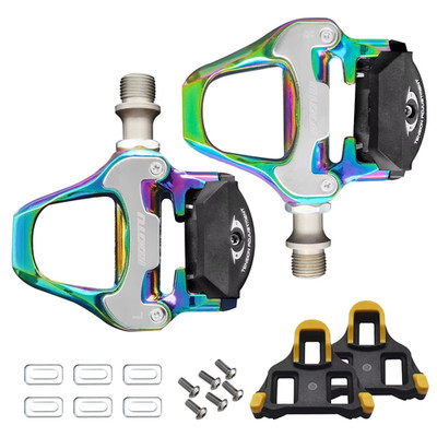 KOOTU Rennrad Pedale Clipless SPD-SL Automatik Bunt Profi