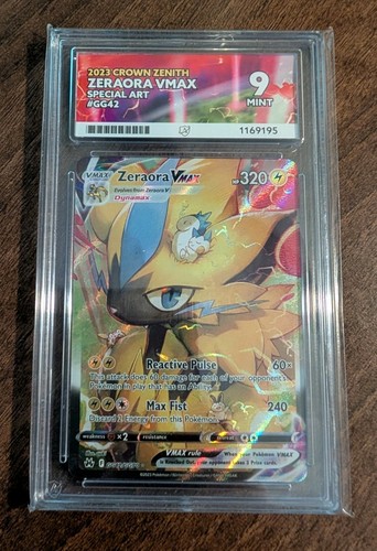 Zeraora VMAX graded ACE 9 for sale on eBay