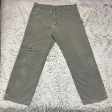 Stained Carhartt Work Pants