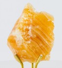 Natural Golden Orange Calcite Crystal Cluster from Mexico 3.95" 14oz. H2050 — photo 1
