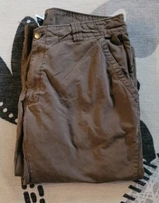 Arc'teryx Mens Casual Brown Pants Size 34 Outdoor Adventure Rugged Vintage