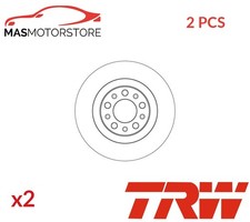 BREMSSCHEIBEN SATZ PAAR HINTEN TRW DF3986 2PCS A FÜR JEEP COMPASS,RENEGADE SUV