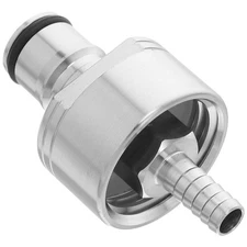 Carbonation Cap Relief Valve Core Adapter Stainless Steel Pressure Valve Part
