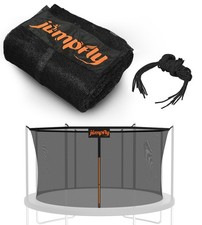 10FT Trampoline Net,Trampoline Safety Enclosure Net, Fit for 8 Poles Round Fr...