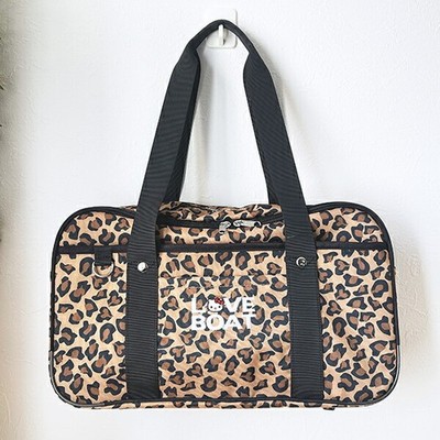 Sanrio Hello Kitty x LOVEBOAT Leopard Print School Bag Cute Backpack New