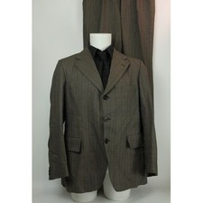 Mens Vintage Magee Suit Pure Wool 42R W32 L29 Irish Article