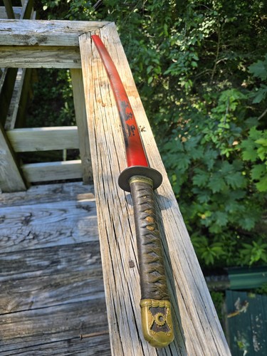Authentic World War II Japanese Officer’s Samurai Type Sword And Scabbard