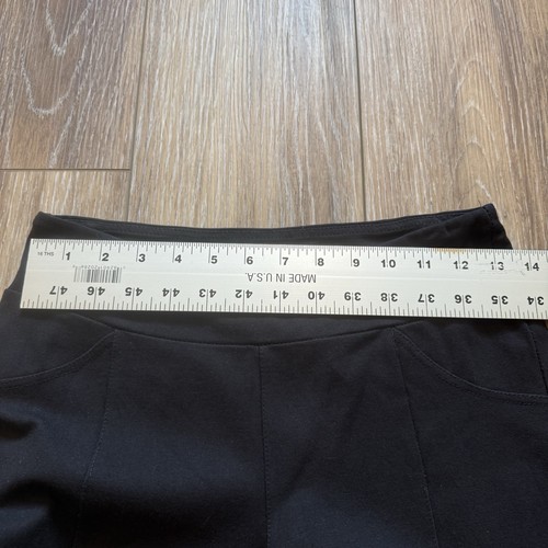 The Limited Black Stretch Dress Leggings Size Small Piping Front & Back Leg Y2K - Picture 8 of 11