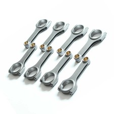 4340 H-beam Connecting Rods 6.000 2.100 .927 Bronze Bush For Chevy Sbc 350