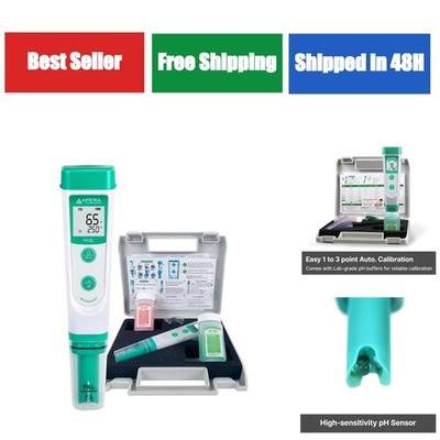 Apera Instruments AI209 PH20 Waterproof pH Tester Kit ±0.1 Accuracy