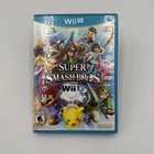 Super Smash Bros. (Nintendo Wii U, 2014) Complete With Manual CIB / Clean Disc
