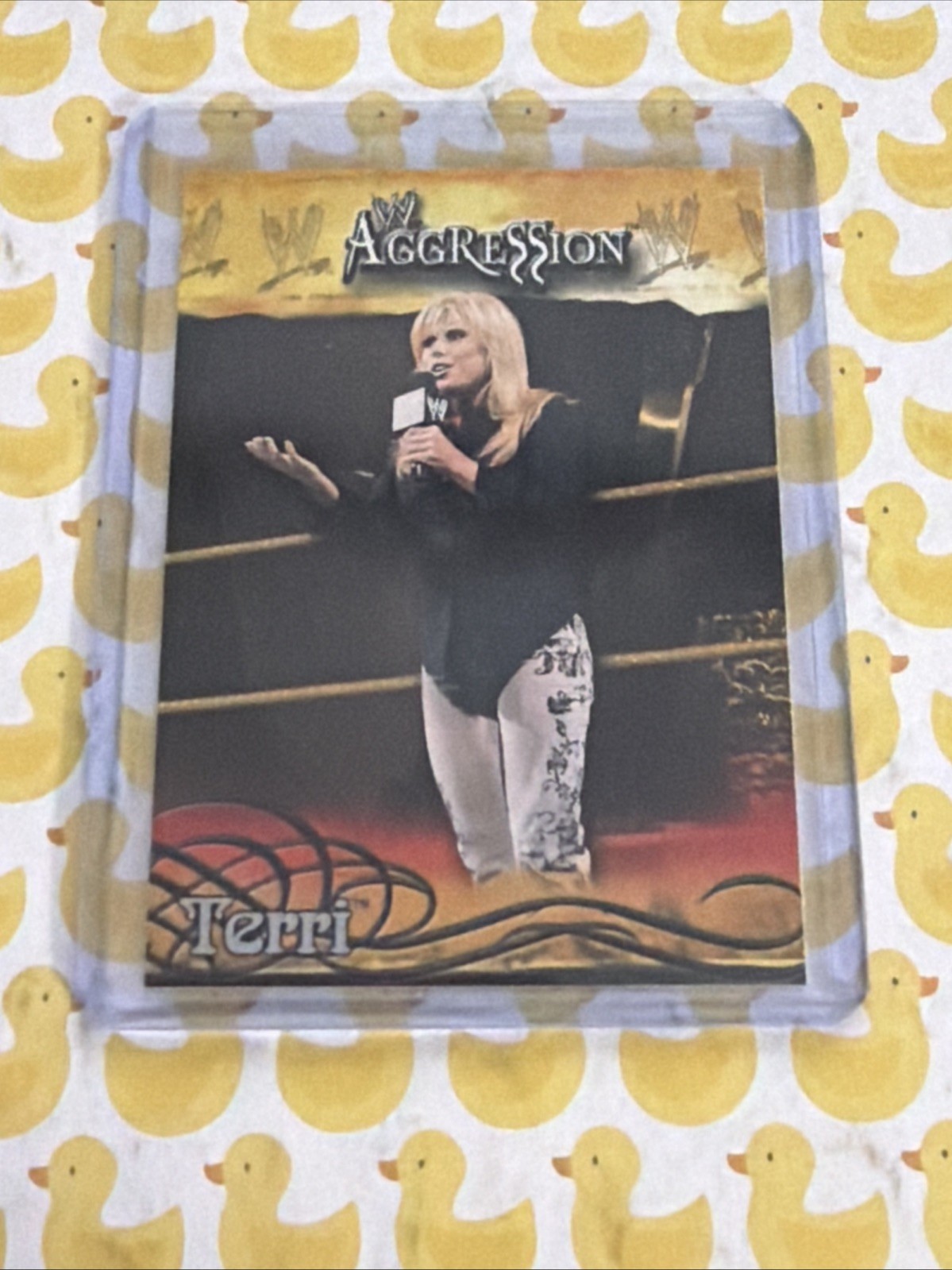 TERRI #36 2003 WWE AGGRESSION WWF DIVAS WRESTLING runnels rhodes marlena