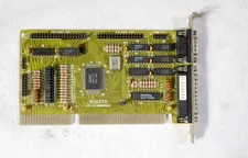 Vintage Generic DLU270 IDE floppy serial parallel card 16 bit ISA ISAB47